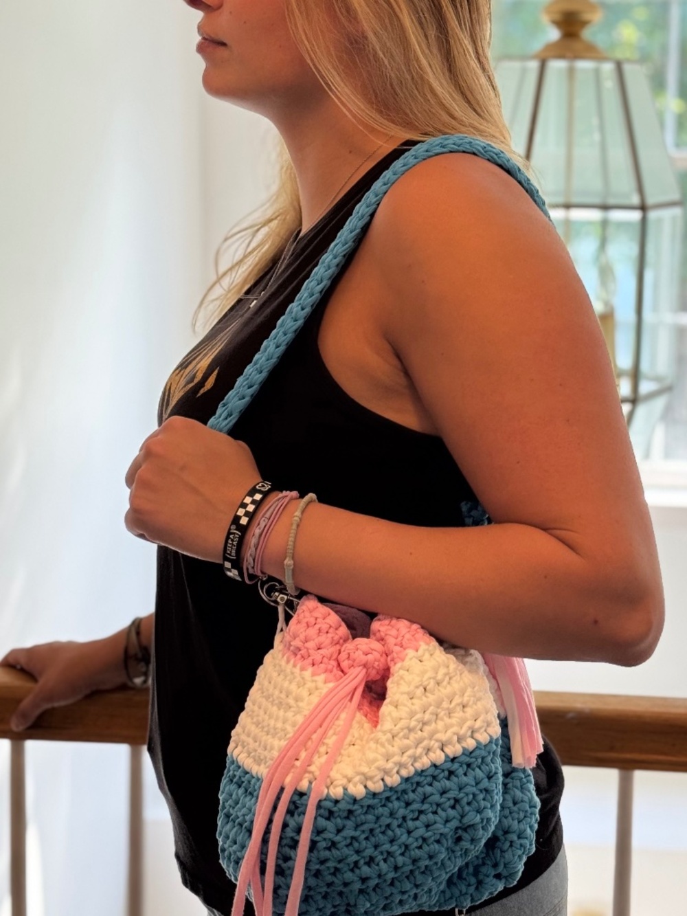 Pouch pocketbook handmade